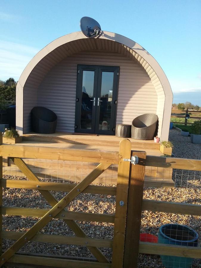 Heated Supersize Glamping Pod With Ensuite Bathroom, Wilburton, Nr Ely, Cambs מראה חיצוני תמונה